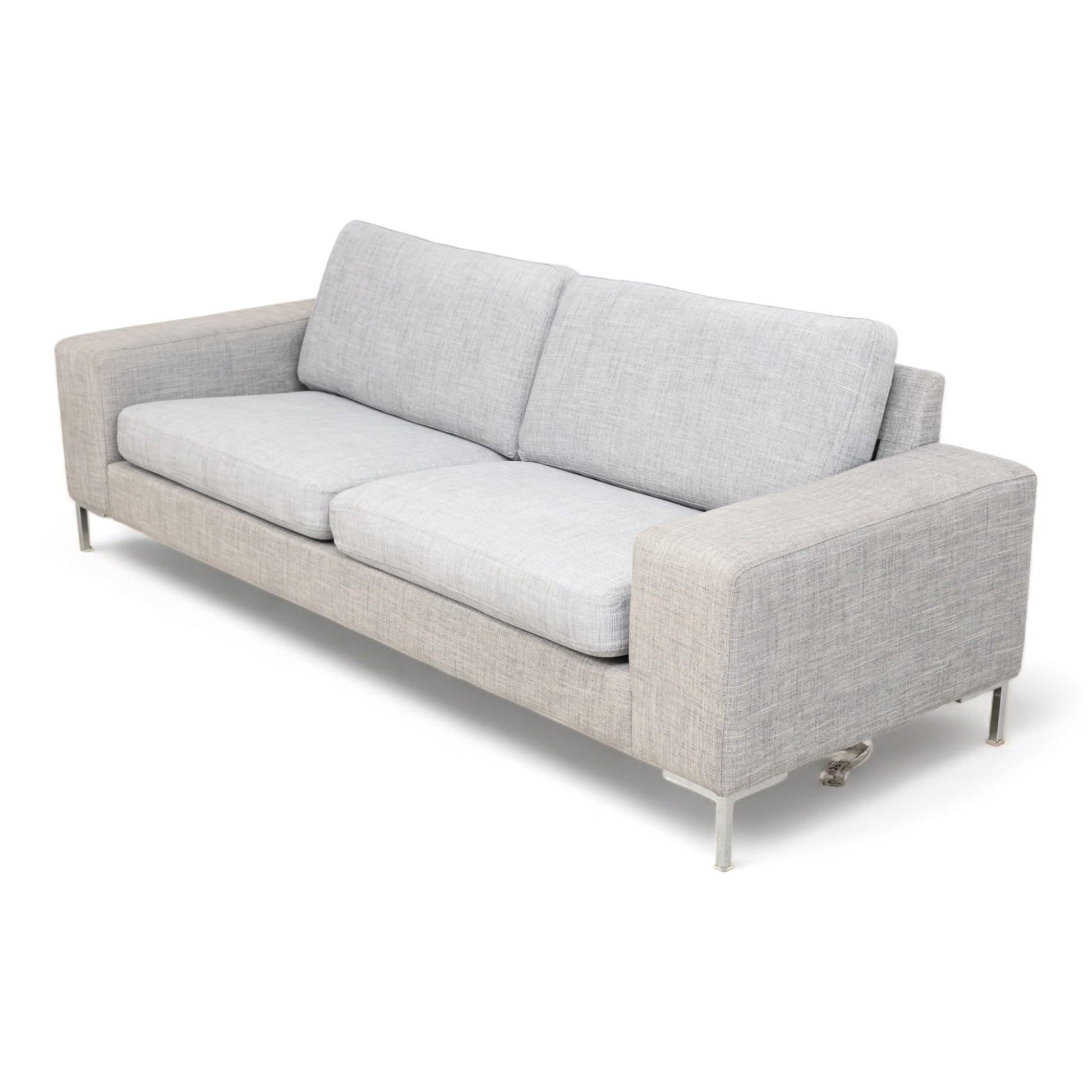 Nyrenset | Lys grå 3-seter sofa