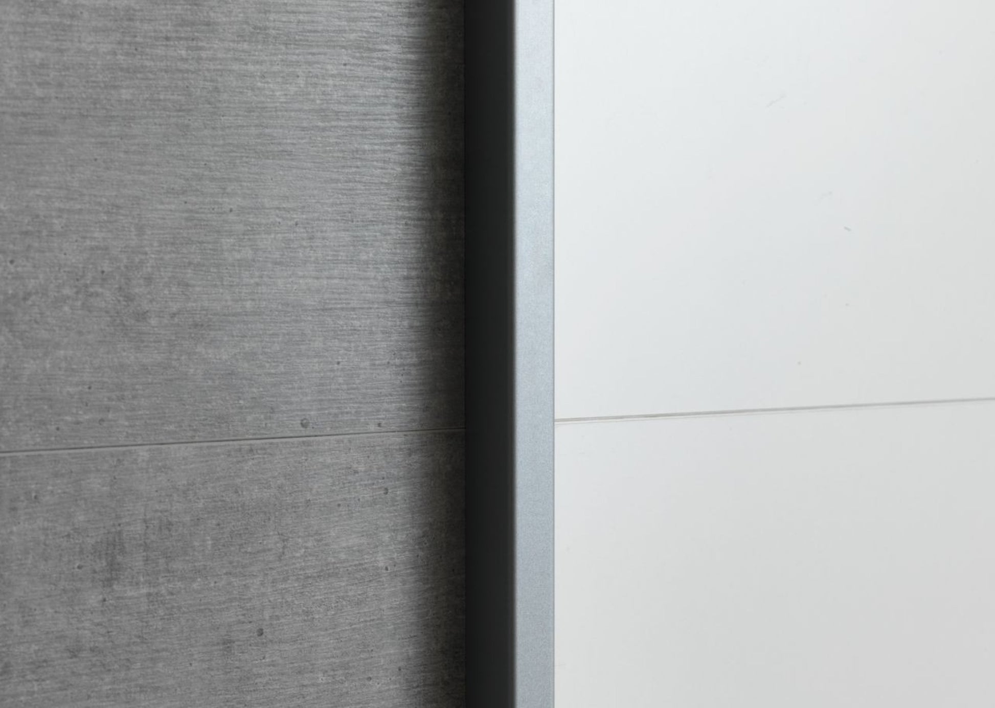 Kun brukt til utstilling | Skap TARP 202x221 betong/hvit