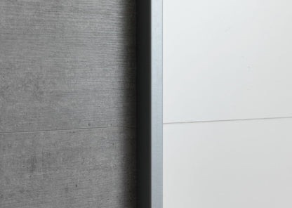 Kun brukt til utstilling | Skap TARP 202x221 betong/hvit