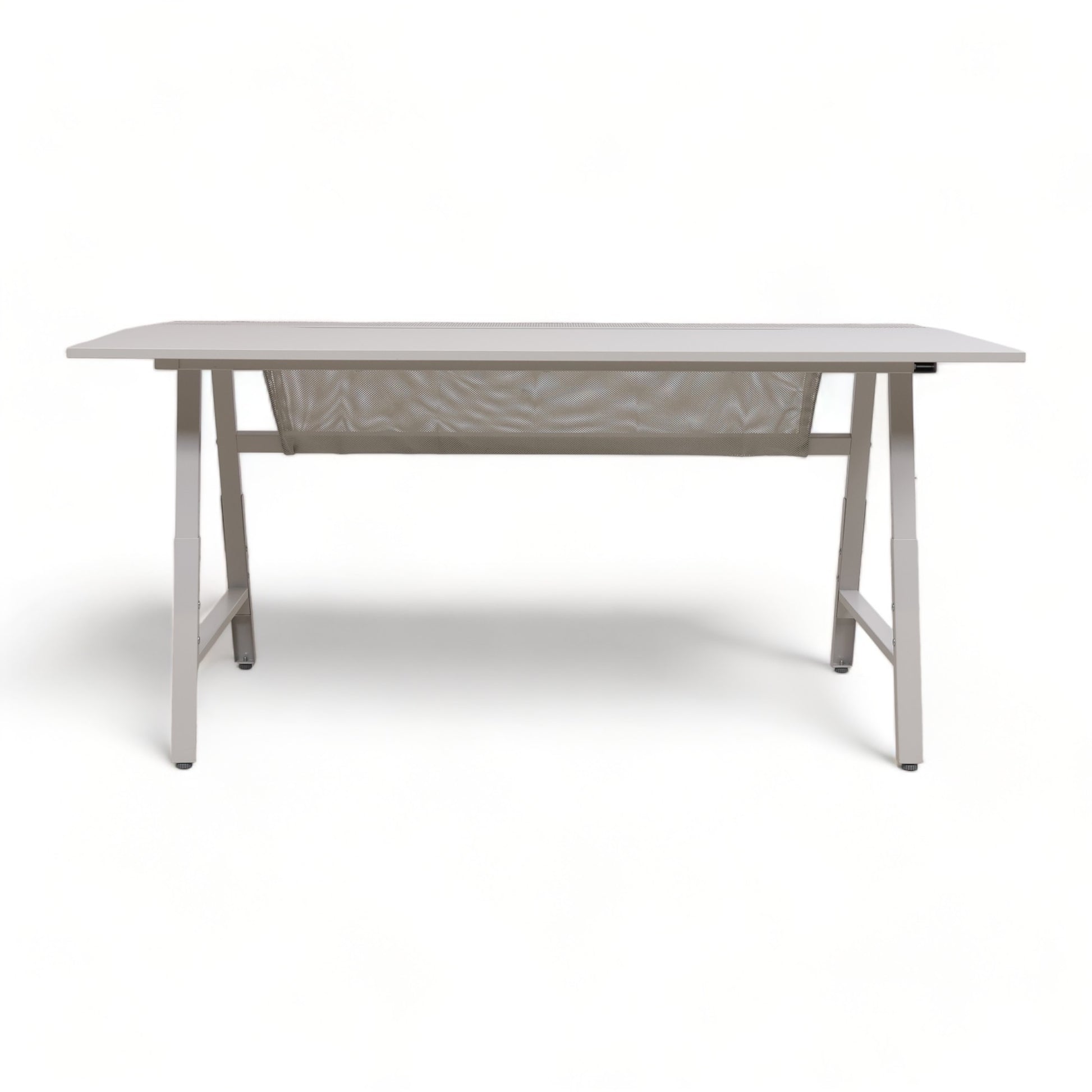 Nyrenset | IKEA UTESPELARE Gamingbord, askemønstret/grå, 160x80 cm