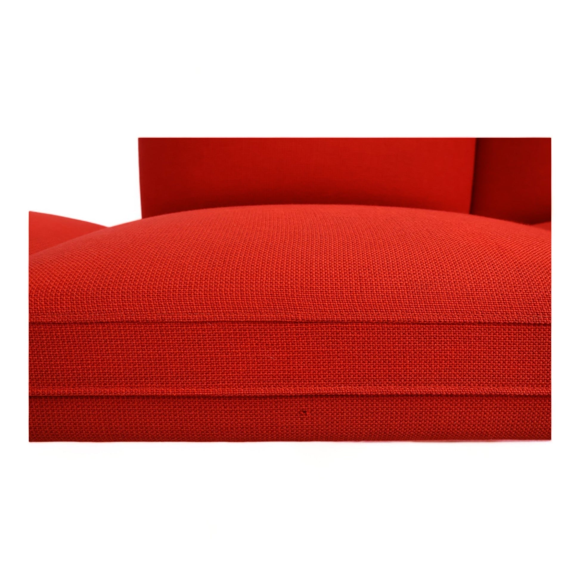 Nyrenset | Rød Fora Form Senso sofa med åpen ende