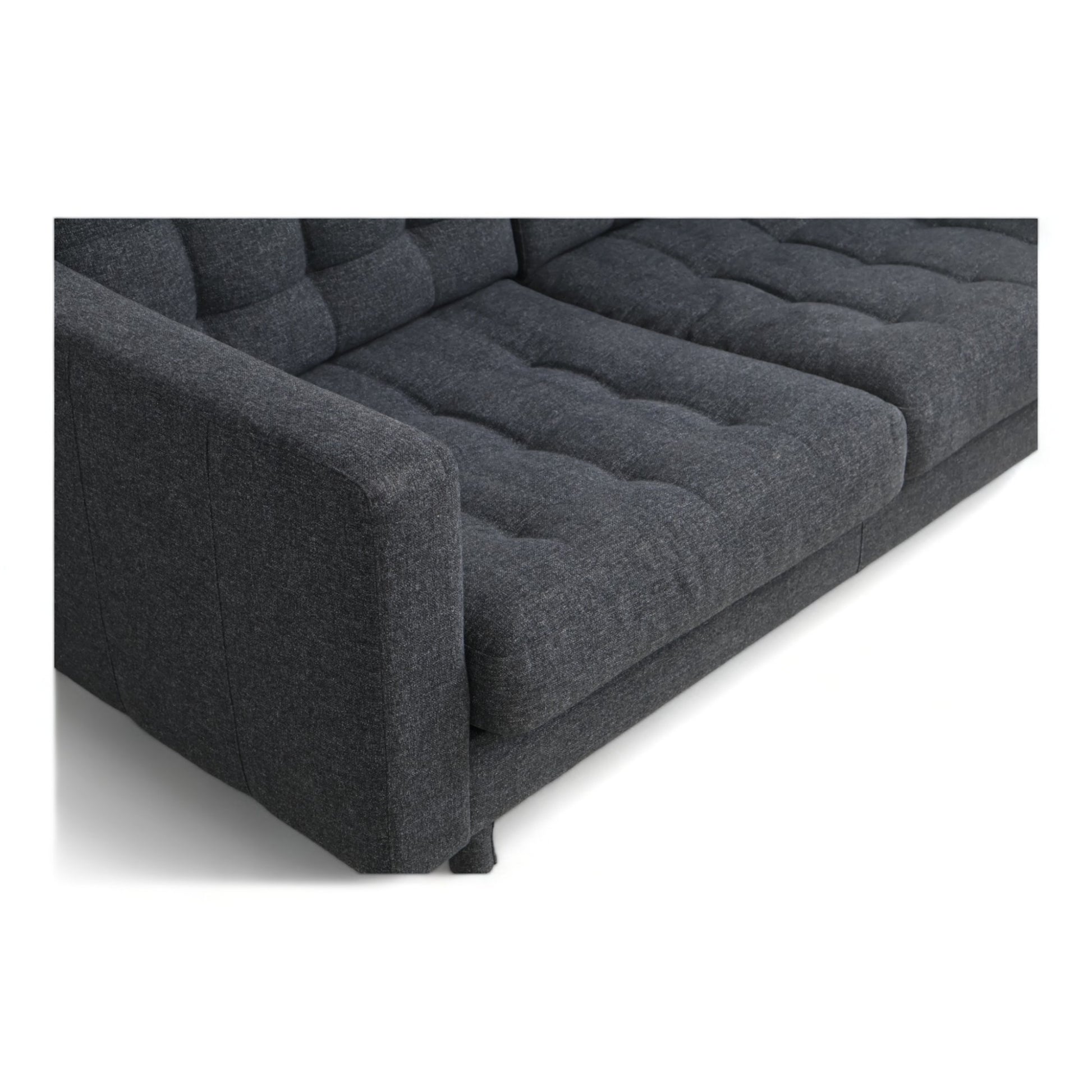 Nyrenset | Mørk grå IKEA Landskrona 3-seter sofa