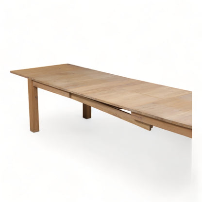 Kvalitetssikret | Bohus spisebord med 3 stk tilleggsplater