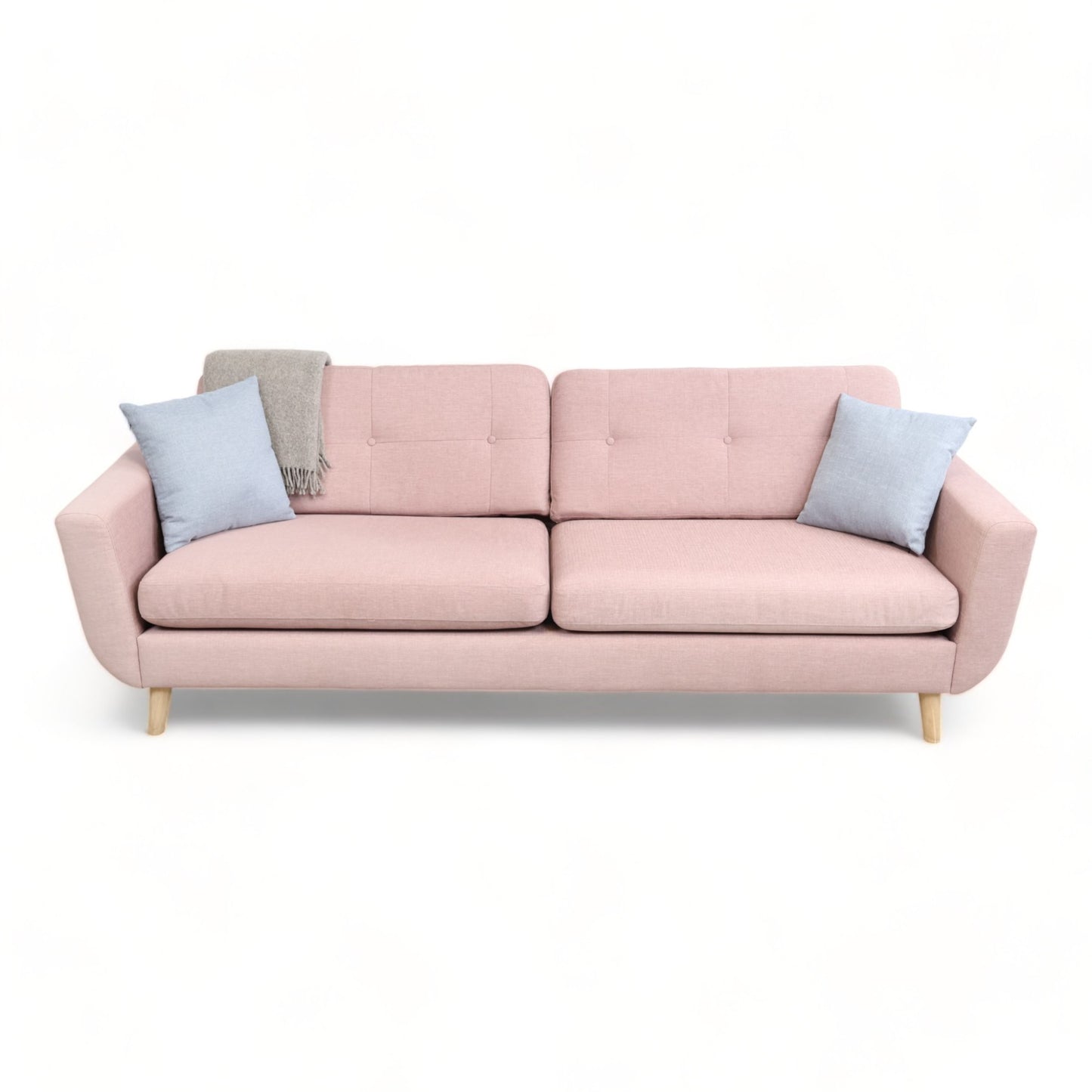 Nyrenset | Rosa 3-seter sofa