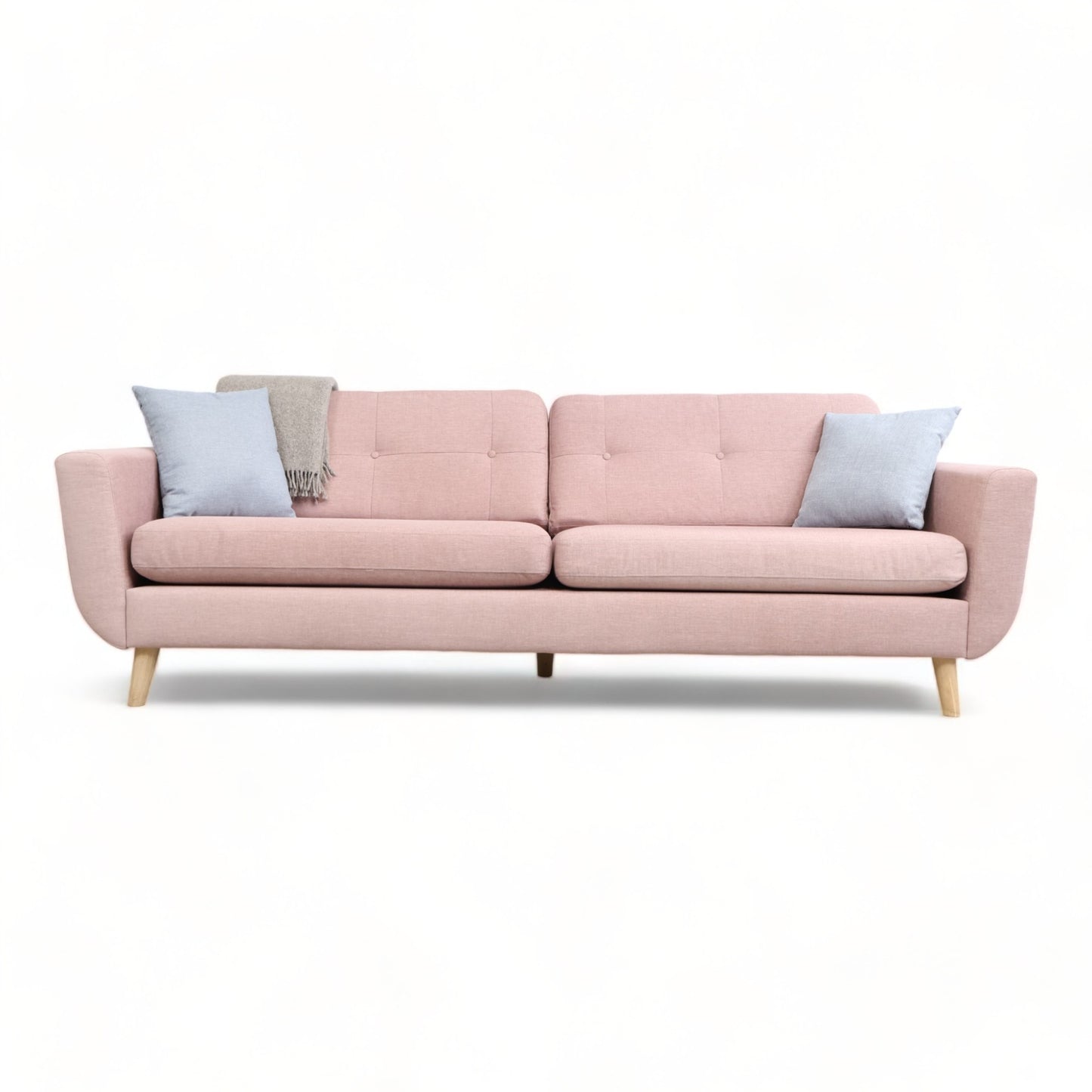 Nyrenset | Rosa 3-seter sofa