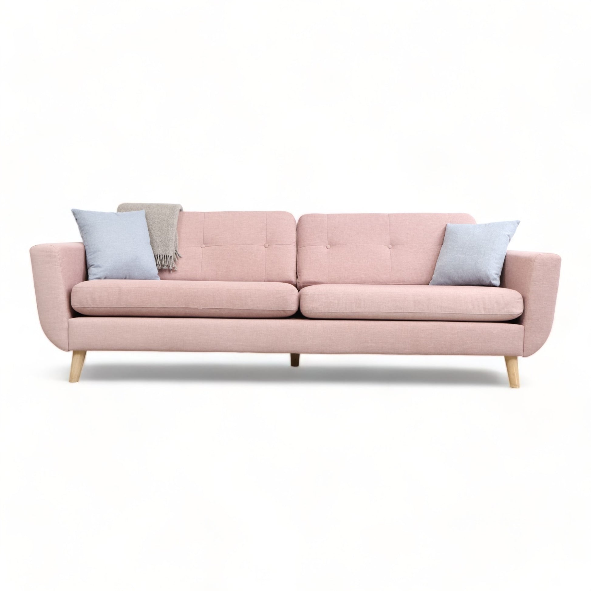 Nyrenset | Rosa 3-seter sofa