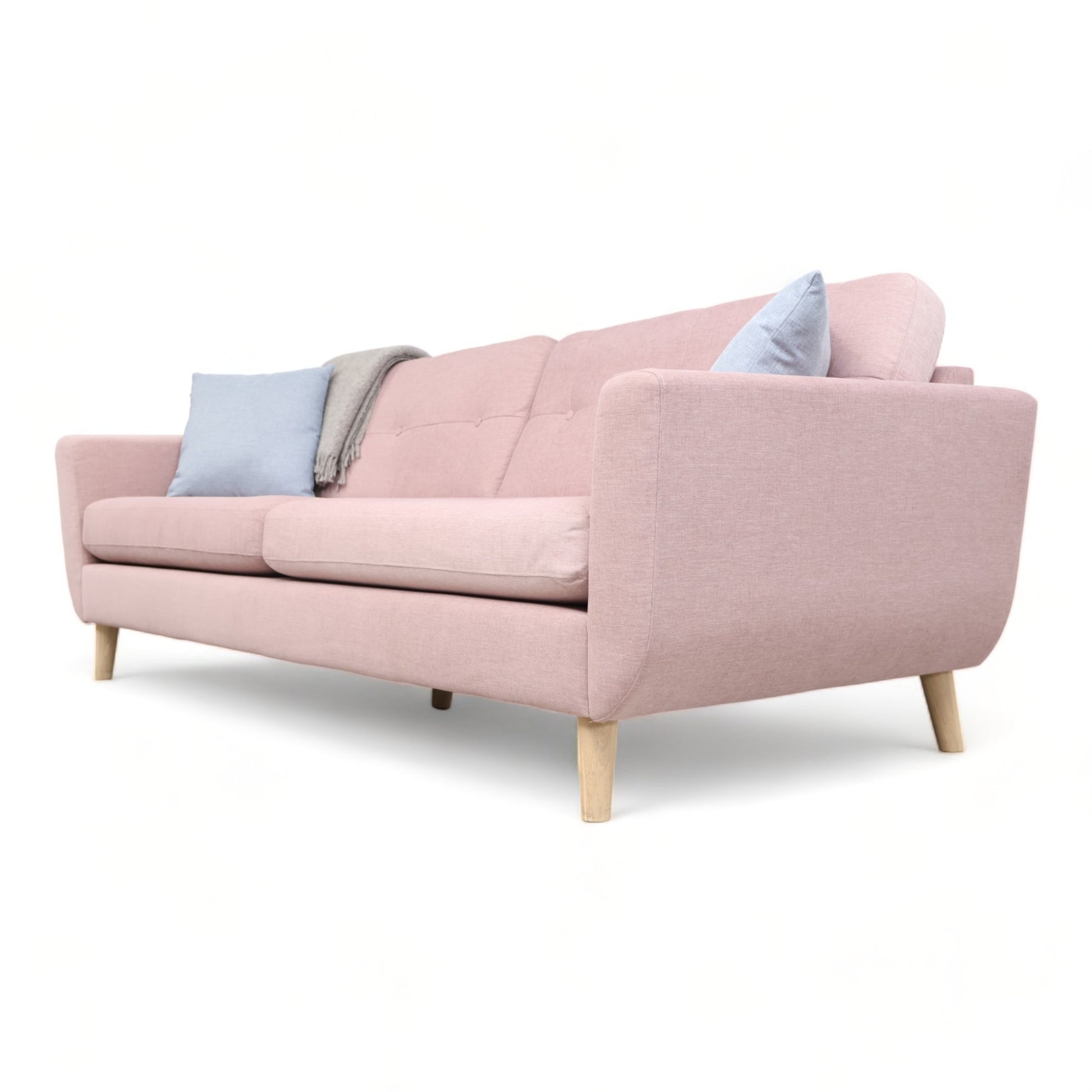 Nyrenset | Rosa 3-seter sofa