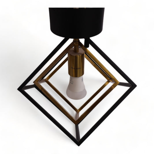 Nyrenset | Plafond Cubes - Svart /antikk