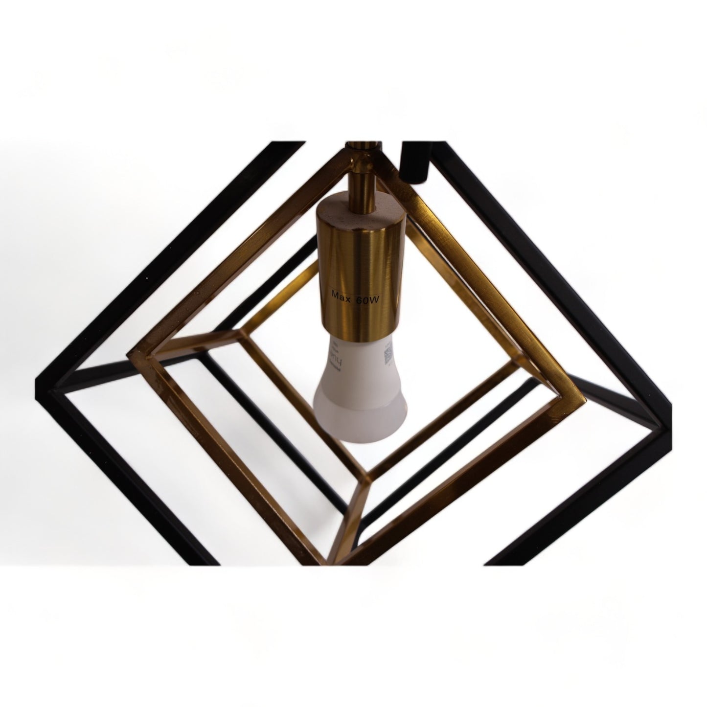 Nyrenset | Plafond Cubes - Svart /antikk