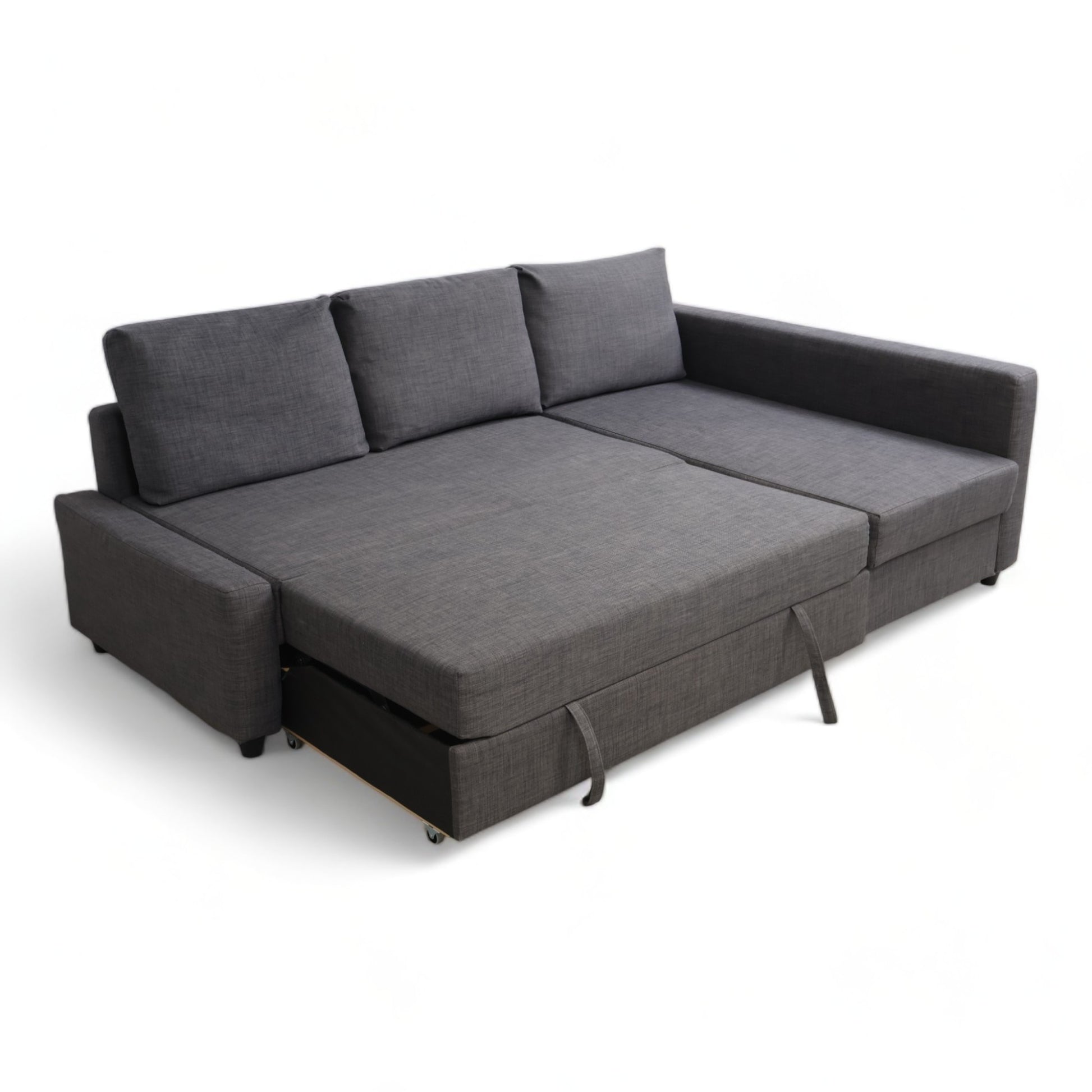 Nyrenset | Mørk grå IKEA Friheten sovesofa