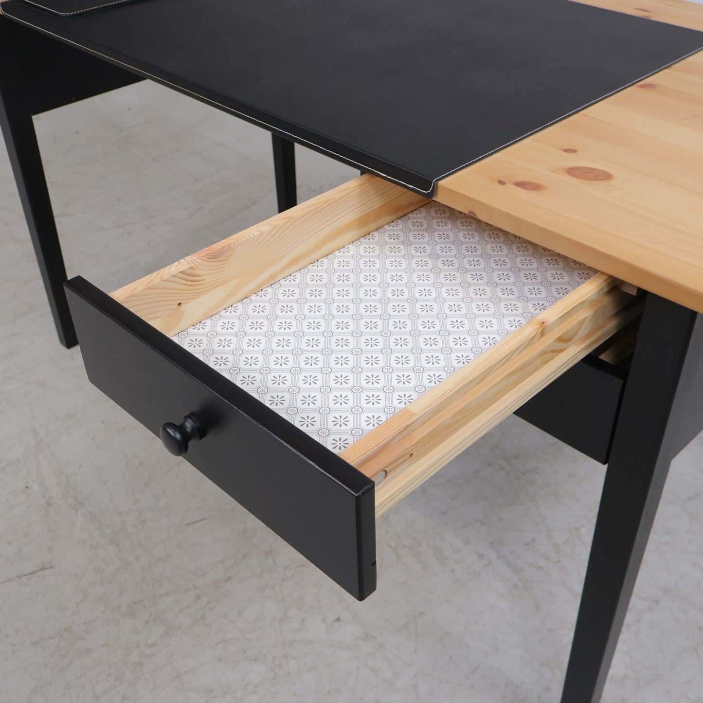 Nyrenset | IKEA ARKELSTORP Arbeidsbord, svart, 140x70 cm