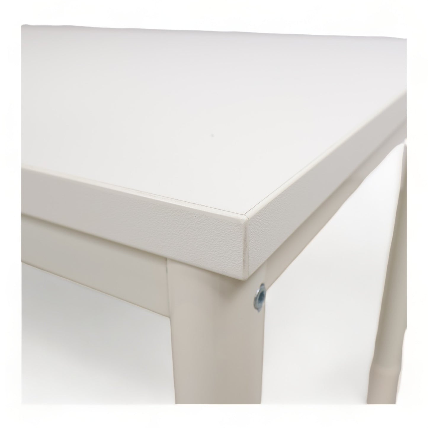 Nyrenset | EFG helhvitt skrivebord, 180 cm