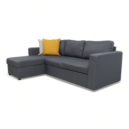 Nyrenset | Mørk grå sovesofa fra Møbelringen