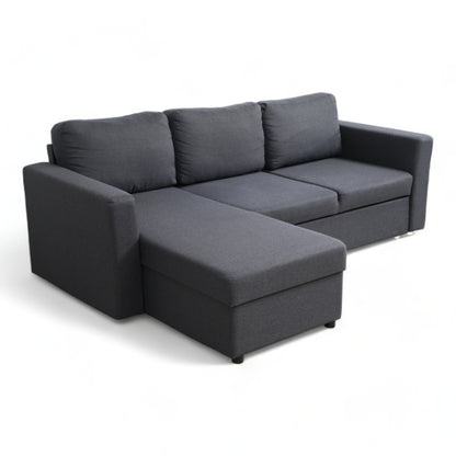 Nyrenset | Mørk grå sovesofa fra Møbelringen