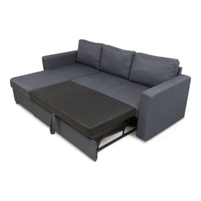 Nyrenset | Mørk grå sovesofa fra Møbelringen