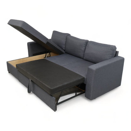 Nyrenset | Mørk grå sovesofa fra Møbelringen