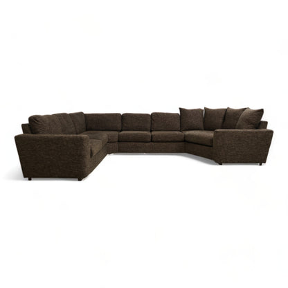 Nyrenset | Brun Scapa u-sofa
