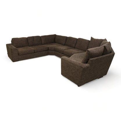Nyrenset | Brun Scapa u-sofa