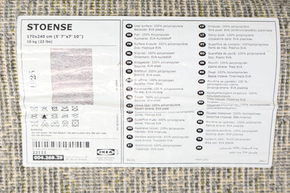 Kvalitetssikret | IKEA STOENSE Teppe, kort lugg, mellomgrå, 170x240 cm