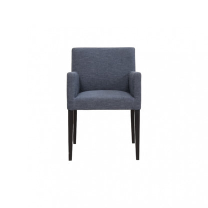 Helt nytt | Madison Spisestol - Med armlene - Sort Bøk - Deluxe - 09 Sesame