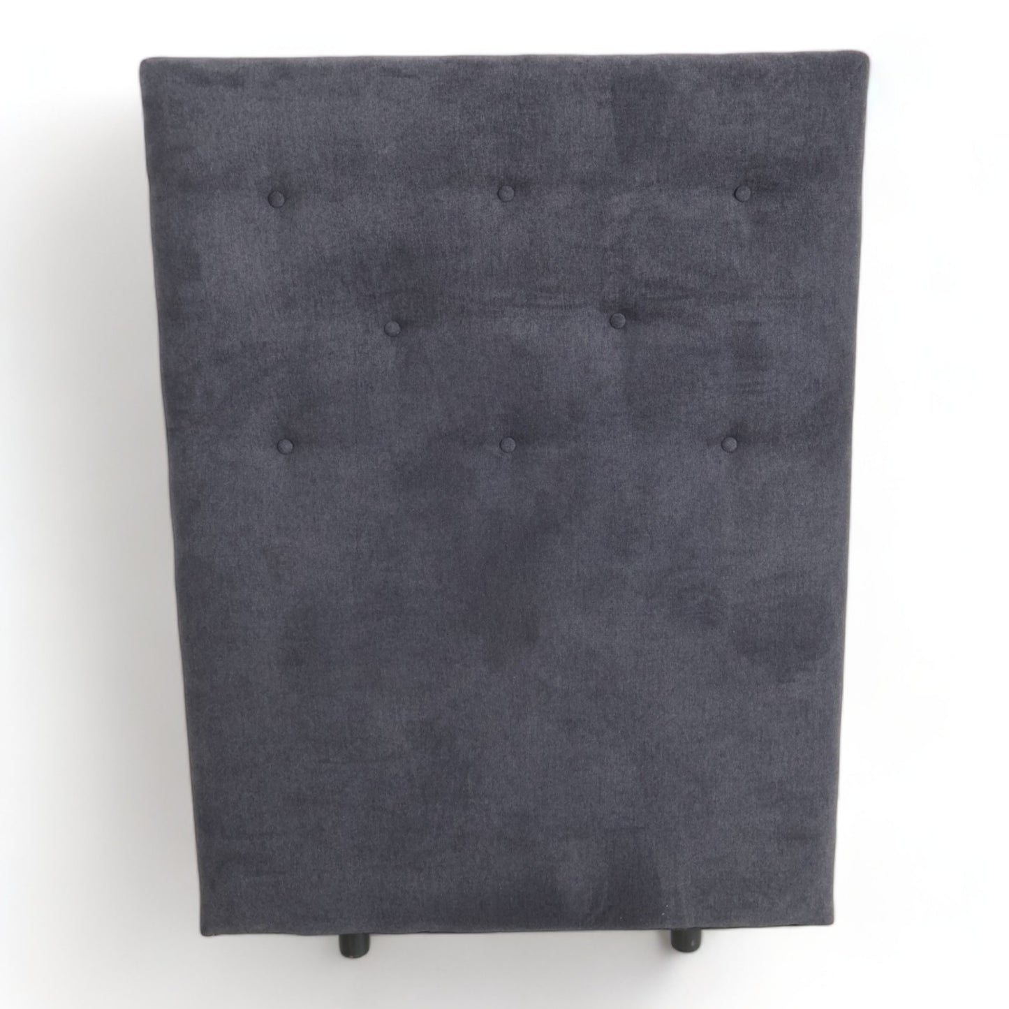 Kun brukt til utstilling | Smal, blå sengegavl, 90x125cm