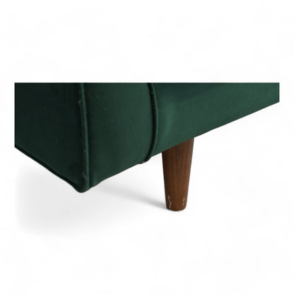 Nyrenset | Mørk grønn Sofacompany Harper 3-seter sofa i velur