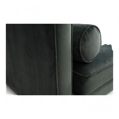 Nyrenset | Mørk grønn Sofacompany Harper 3-seter sofa i velur