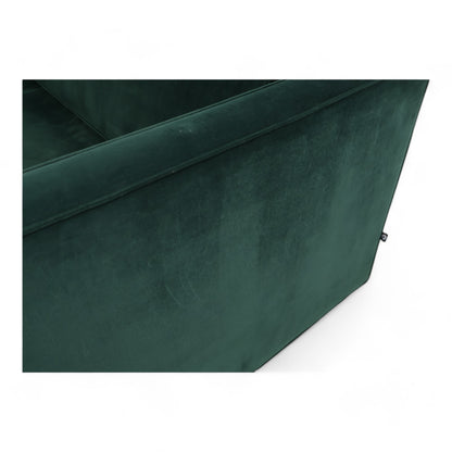 Nyrenset | Mørk grønn Sofacompany Harper 3-seter sofa i velur