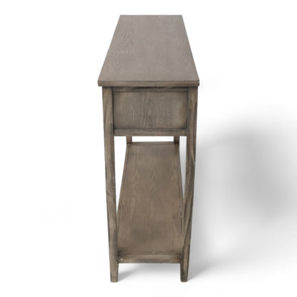 Kvalitetssikret | Brun konsollbord med skuffer