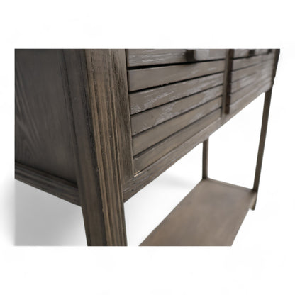 Kvalitetssikret | Brun konsollbord med skuffer