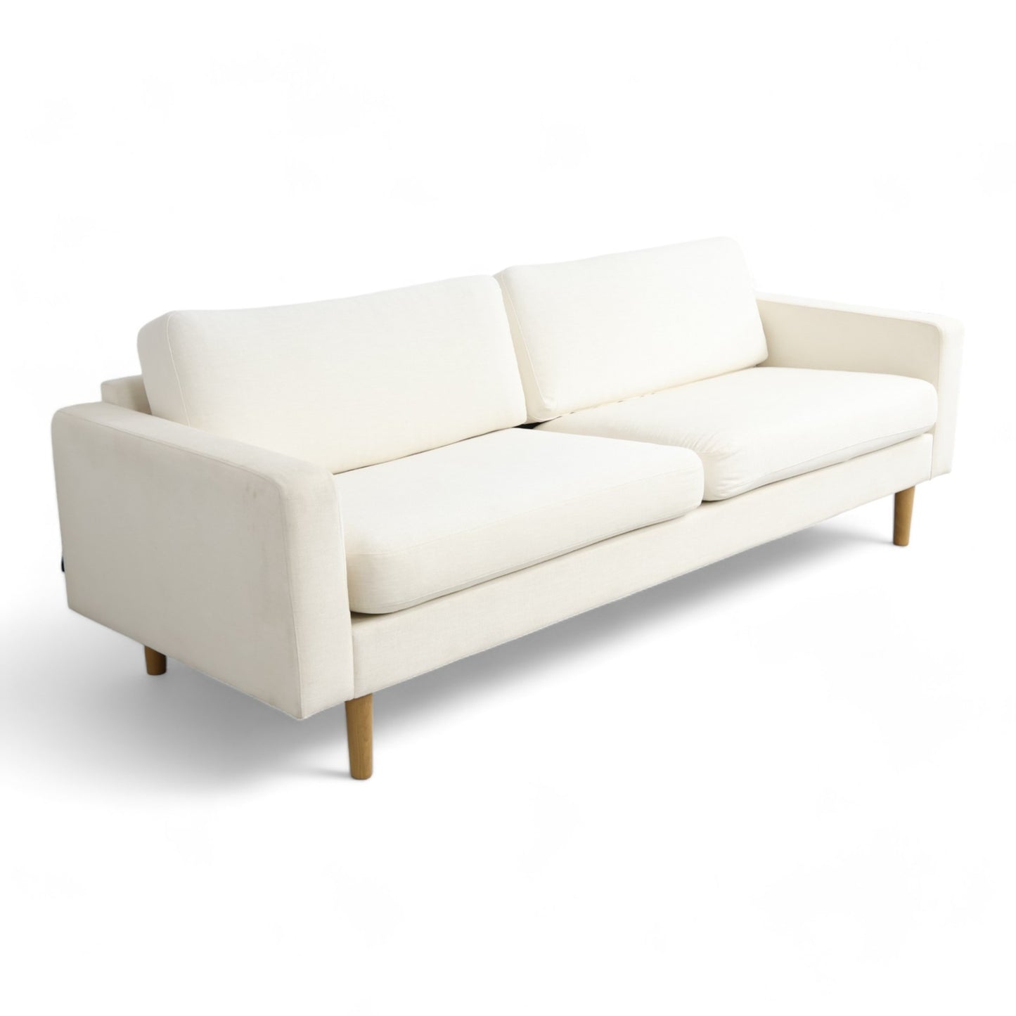 Nyrenset | Kremhvit 3-seter sofa