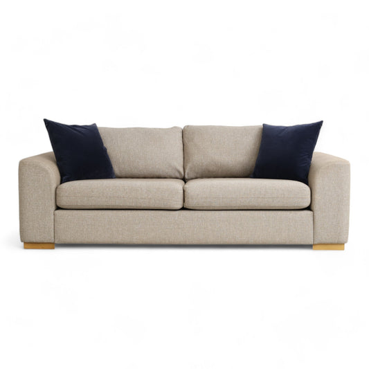 Nyrenset | Beige Scapa 3-seter sofa