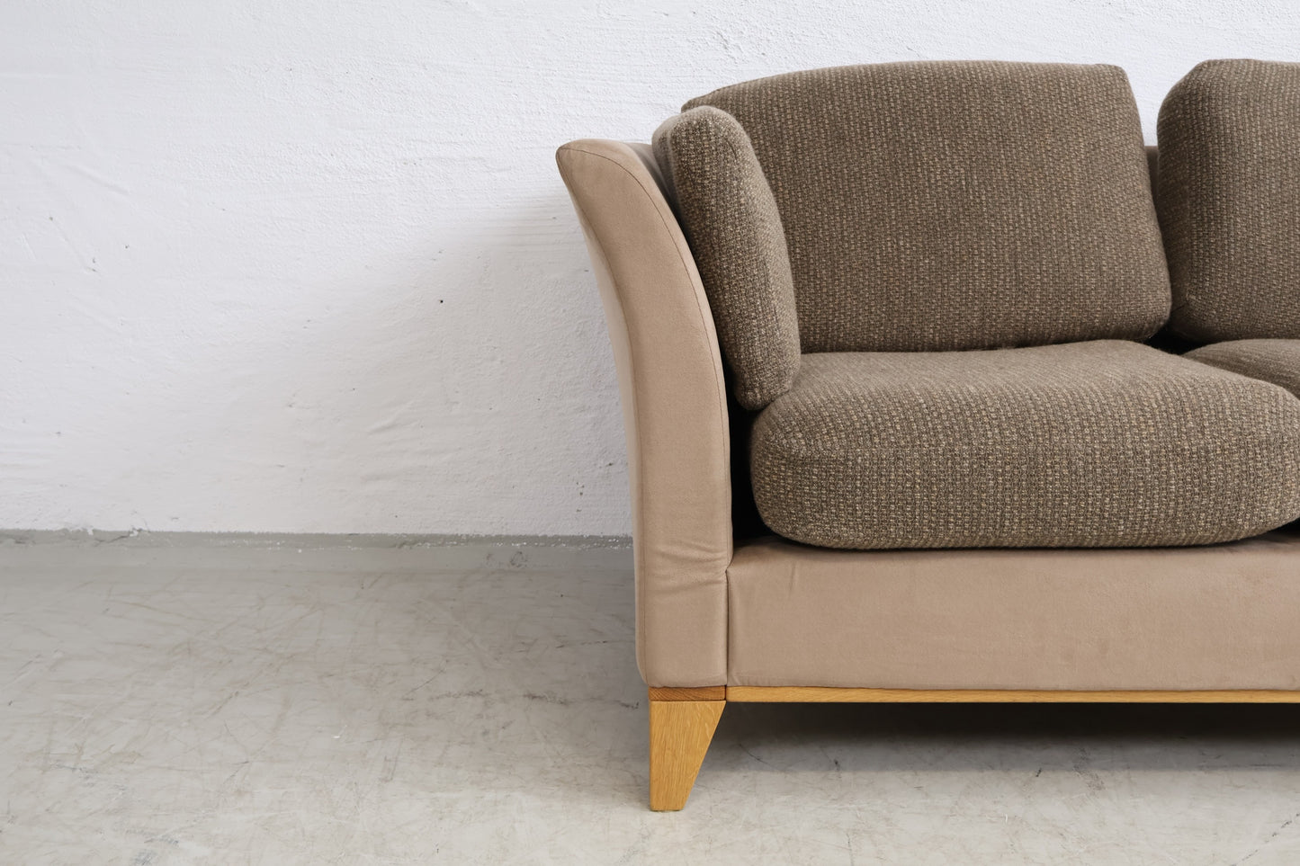 Nyrenset | Brun Andante 2 seter sofa