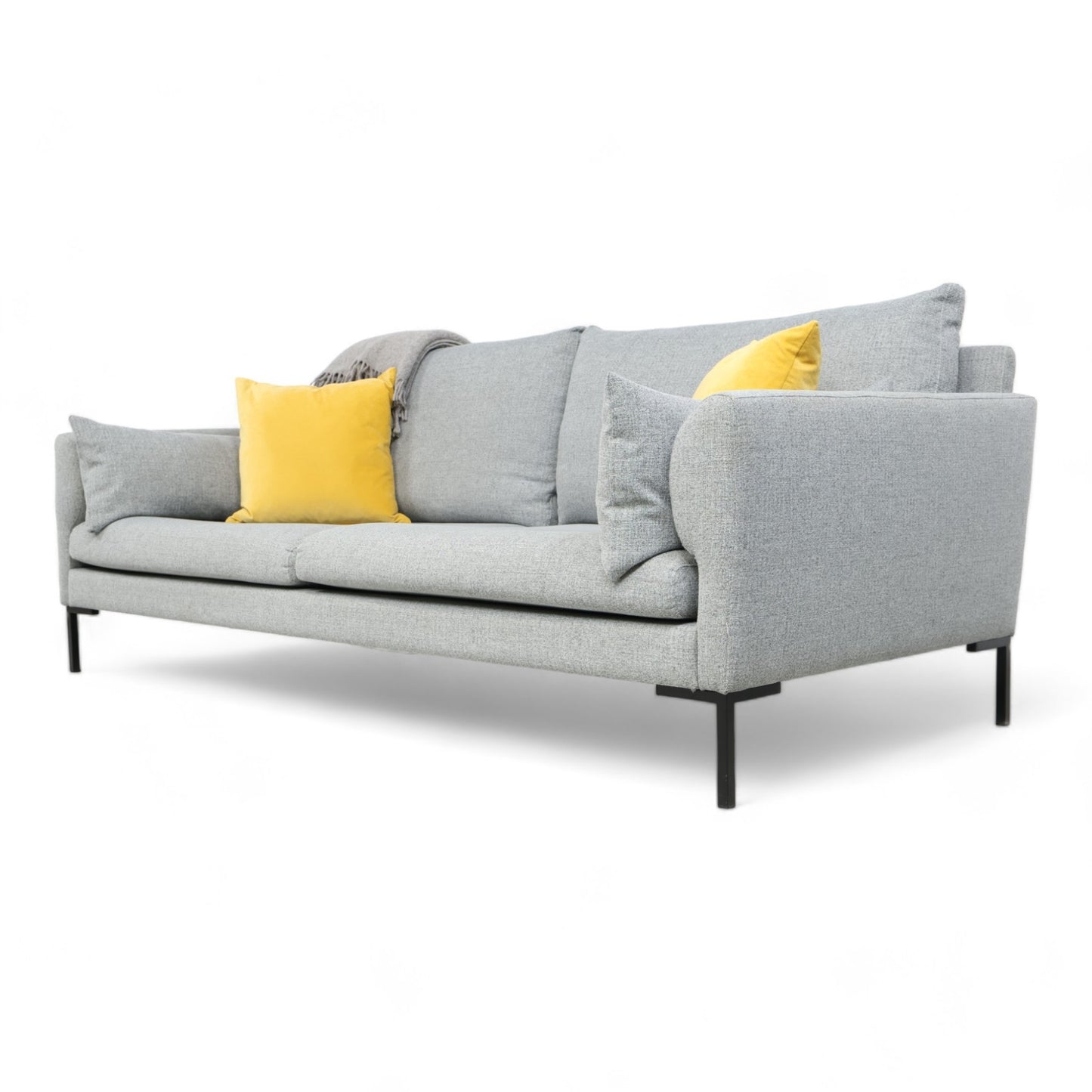 Nyrenset | Grå Ikea Barktorp 2,5-seter sofa