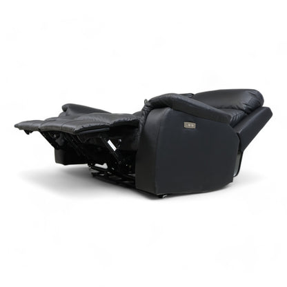 Nyrenset | Sort Mayfield 2-seter reclinersofa fra A-Møbler i hud/PVC
