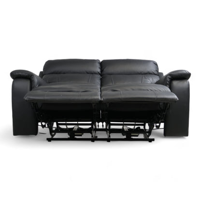 Nyrenset | Sort Mayfield 2-seter reclinersofa fra A-Møbler i hud/PVC