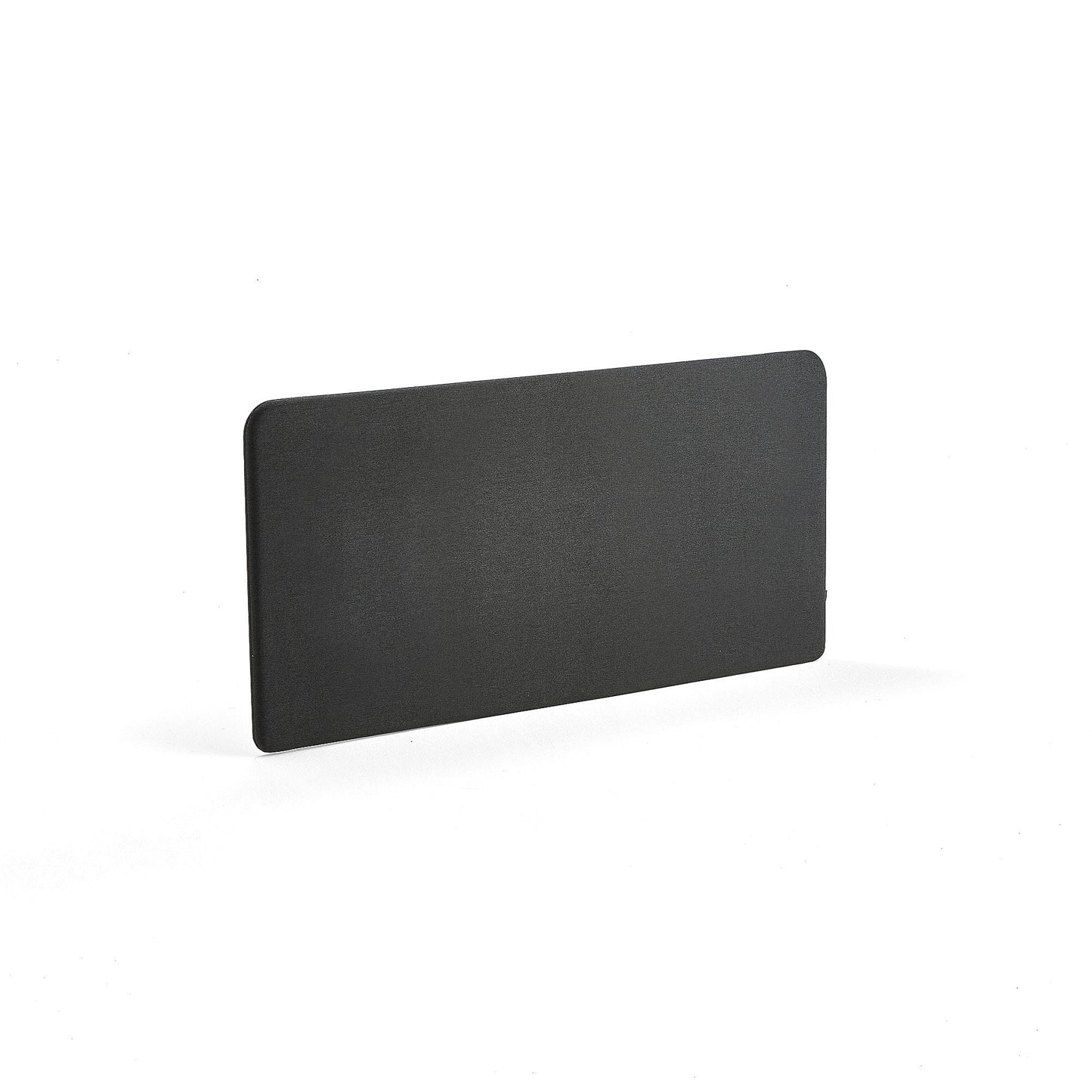 Helt nytt | Bordskjerm ZONE, B1400 H650 T36 mm, inkl. svarte beslag, stoff Etna, antrasitt