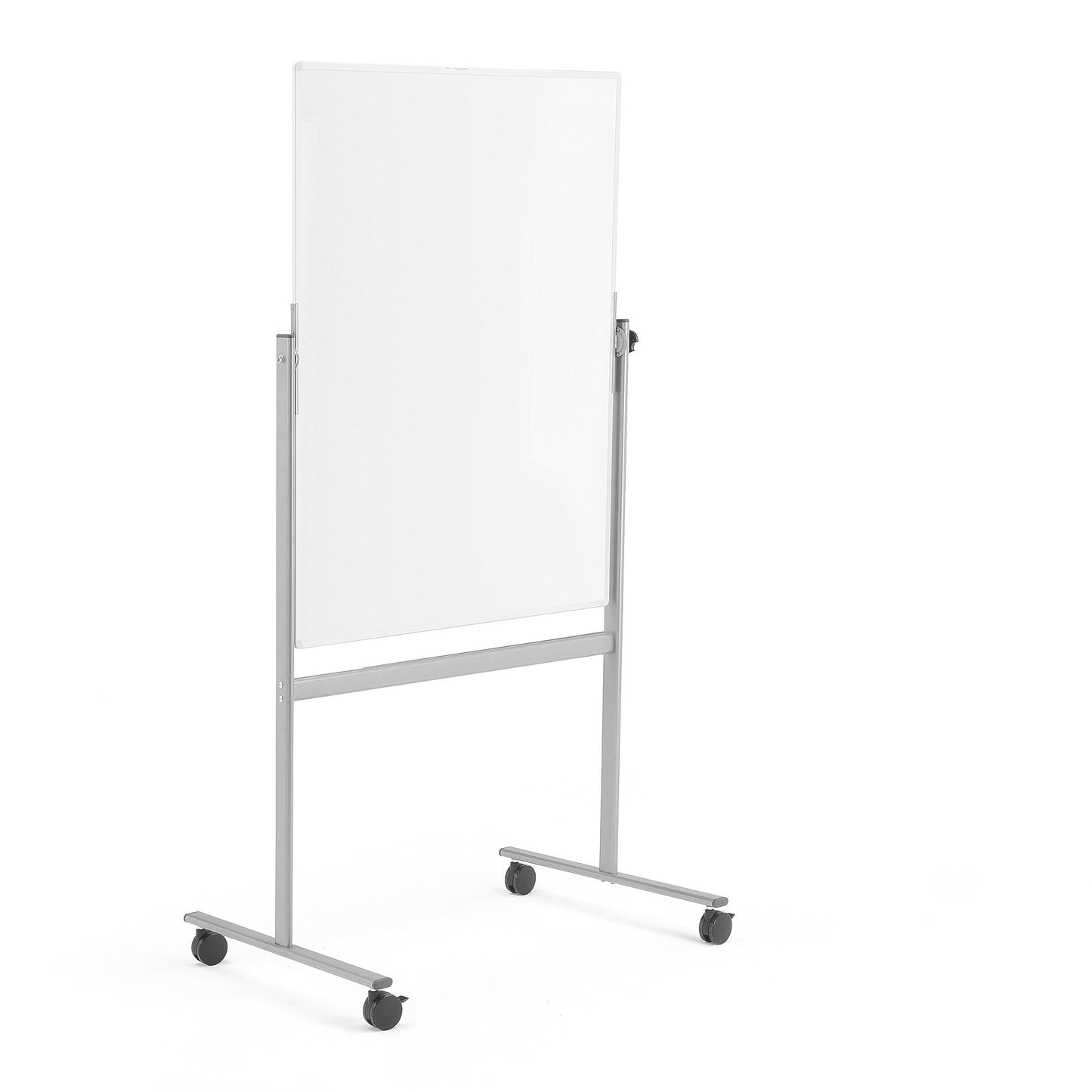 Helt nytt | Mobil whiteboard DORIS, dobbeltsidig, gulvstativ, H120 B100 cm