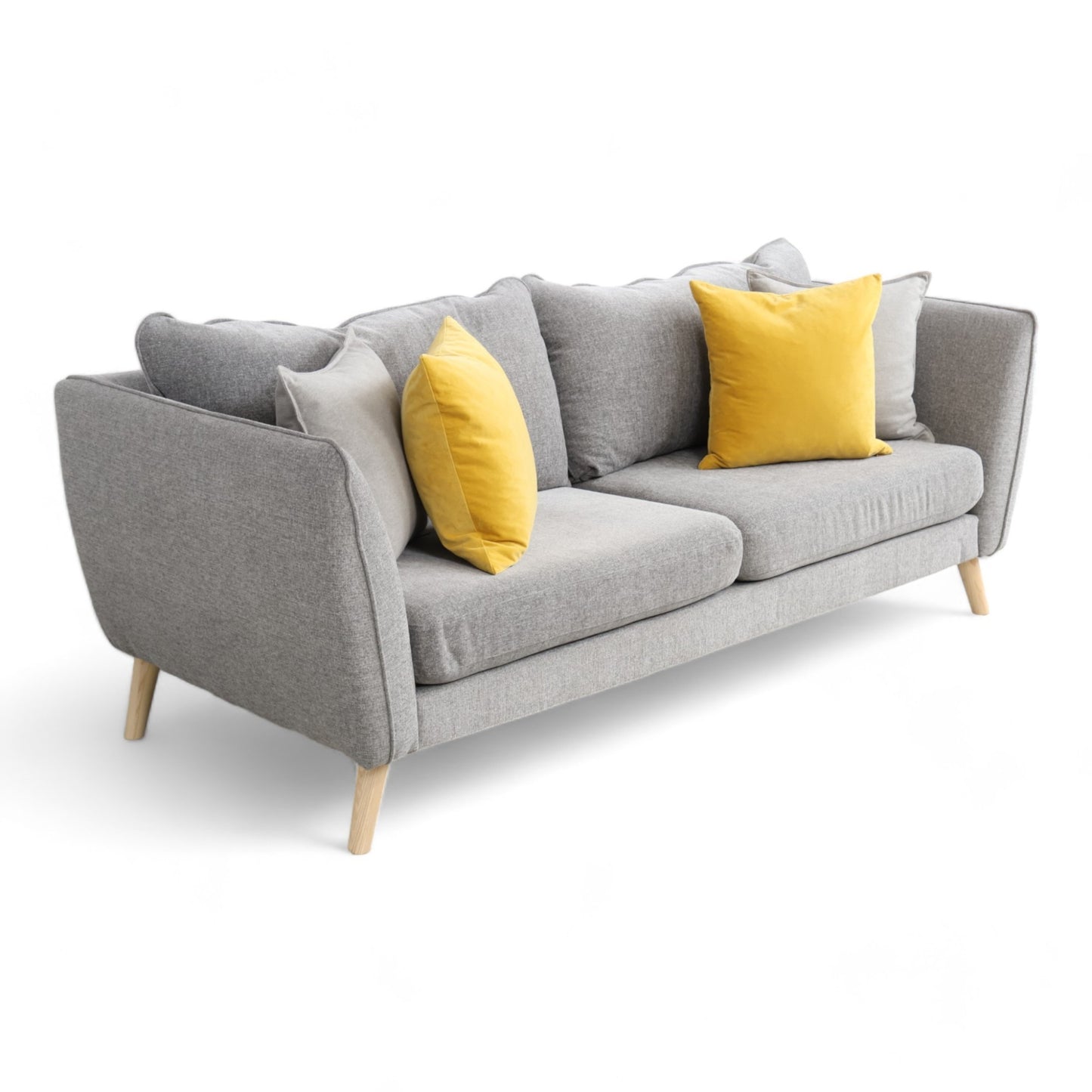 Nyrenset | Lys grå 2,5-seter sofa