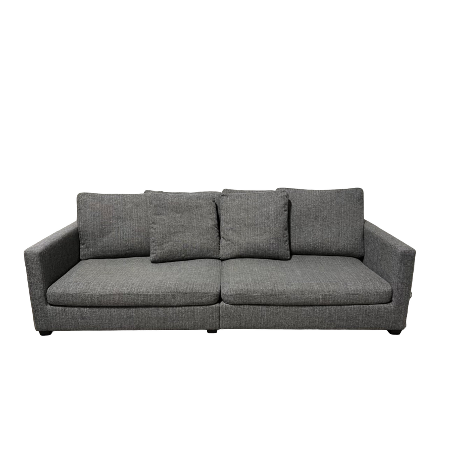 Nyrenset | Grå 3-seter sofa fra Habitat