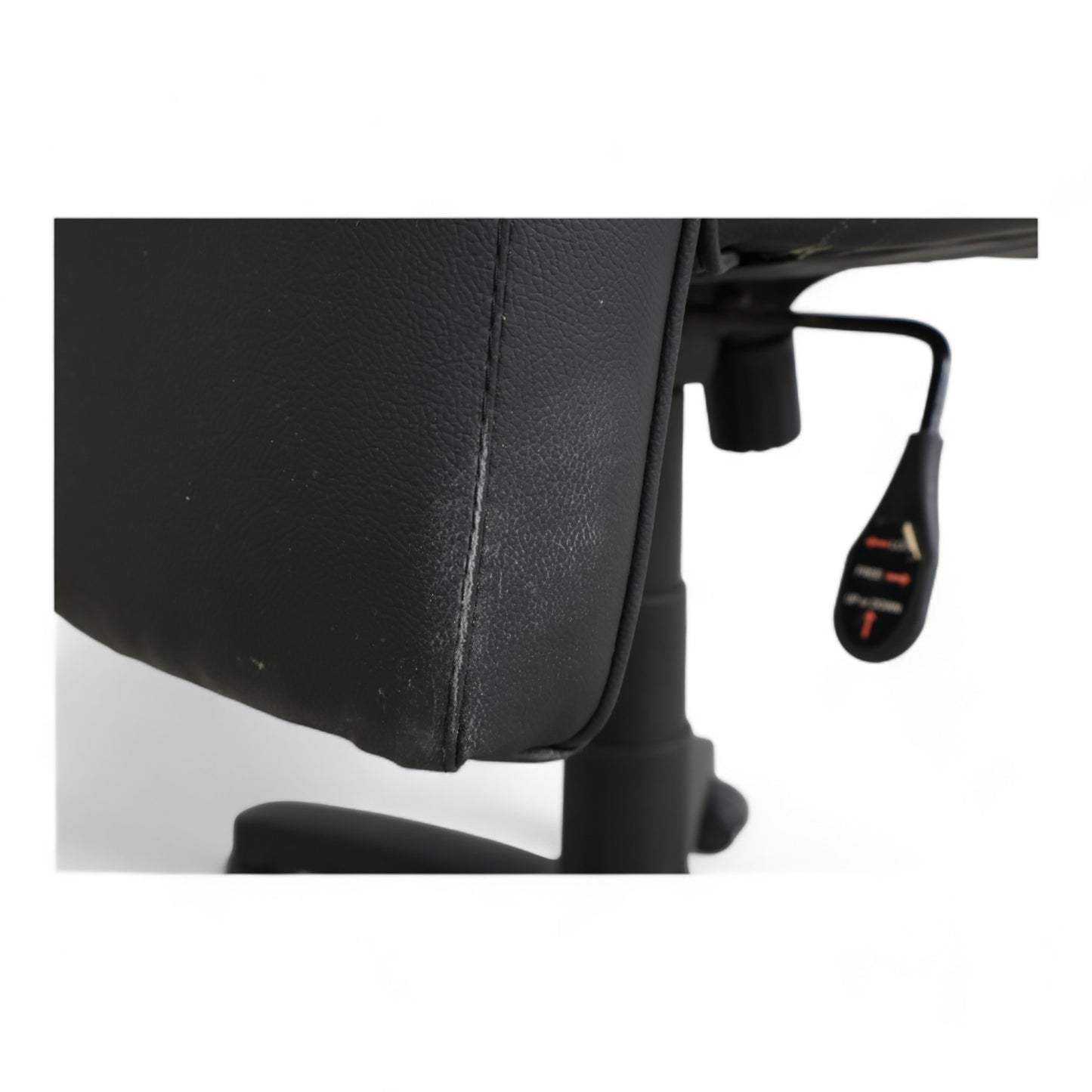 Nyrenset | Sort Damro kontorstol med armlener