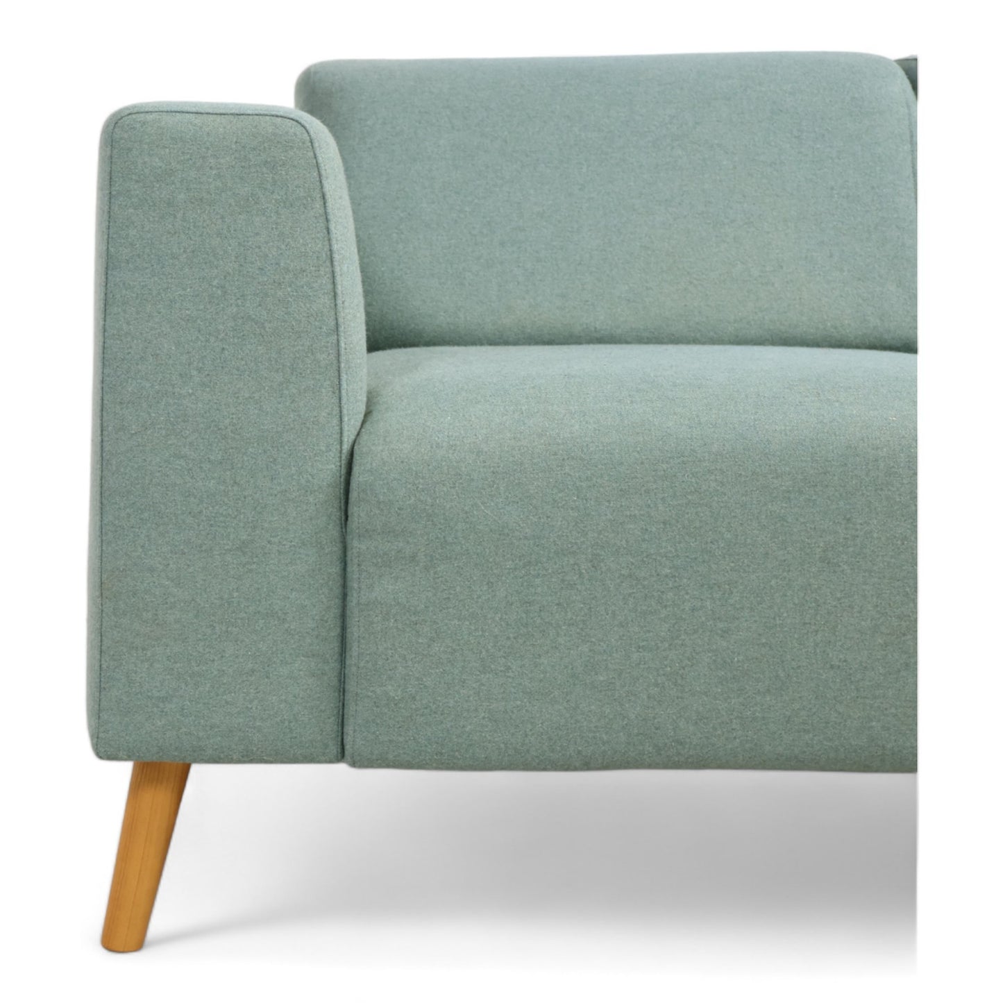 Nyrenset | Mint grønn 2-seter sofa i ullstoff