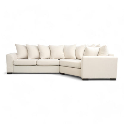 Nyrenset | Beige Grafu Baldai Hjørnesofa med cozy corner