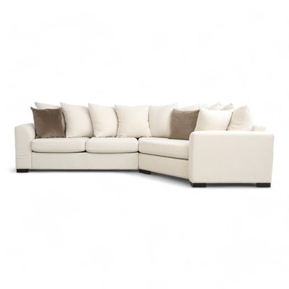 Nyrenset | Beige Grafu Baldai Hjørnesofa med cozy corner