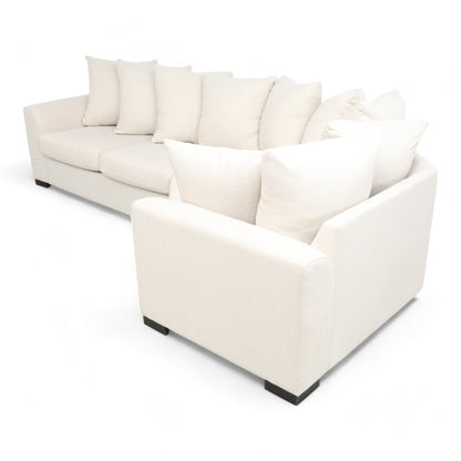 Nyrenset | Beige Grafu Baldai Hjørnesofa med cozy corner