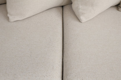 Nyrenset | Beige Grafu Baldai Hjørnesofa med cozy corner