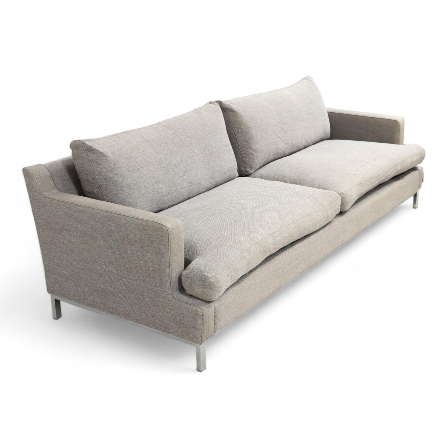 Nyrenset | Grå/Beige Tromøya 3-seter Sofa fra Hødnebø