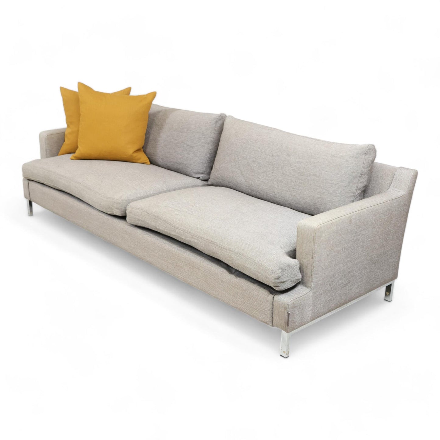 Nyrenset | Grå/Beige Tromøya 3-seter Sofa fra Hødnebø