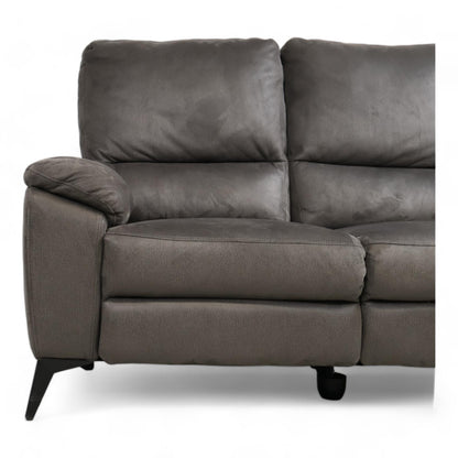 Utmerket tilstand | Mora 2-seter recliner sofa i imitert skinn