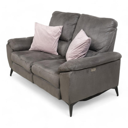 Utmerket tilstand | Mora 2-seter recliner sofa i imitert skinn